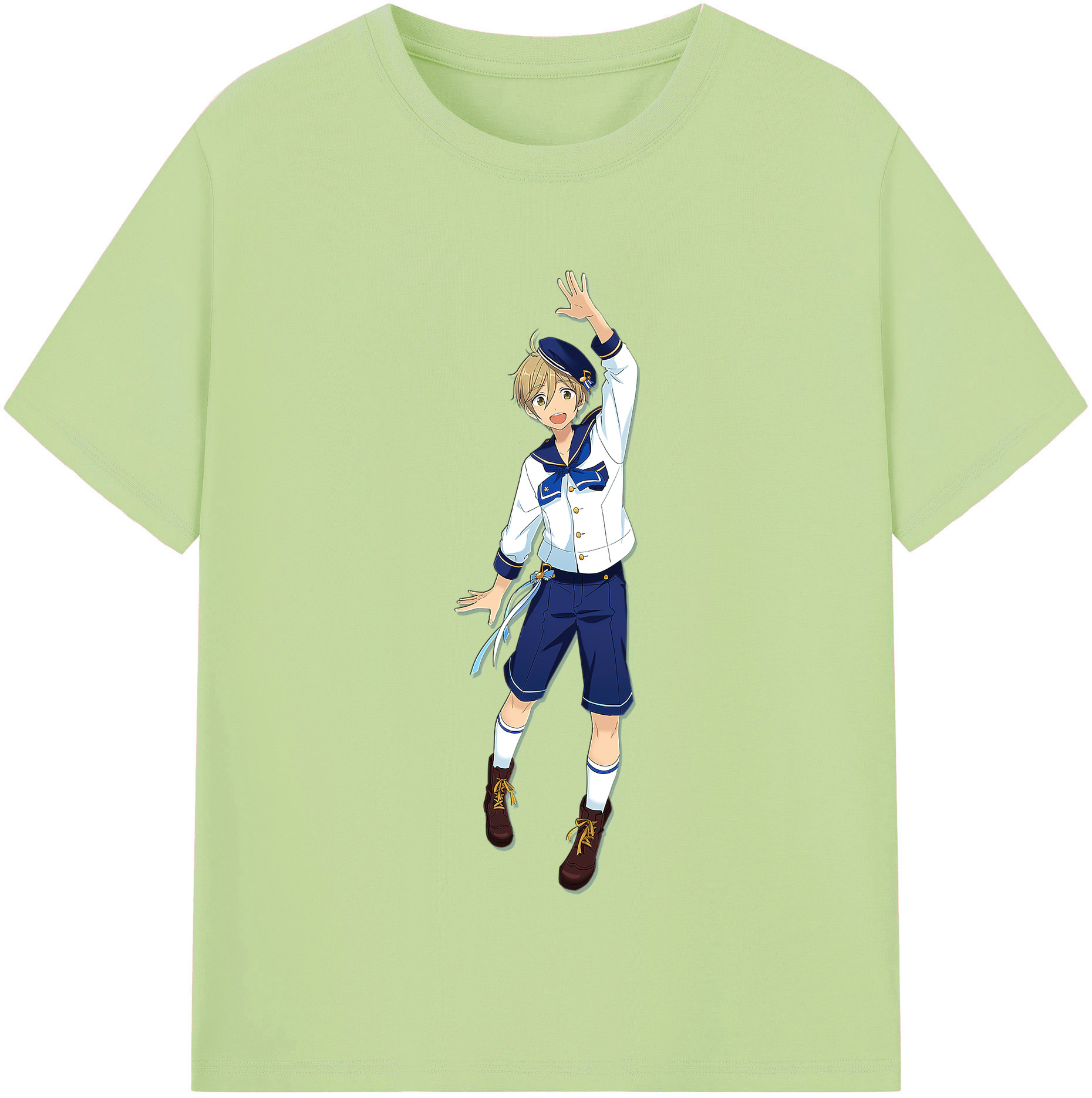 （画像用） あんさんぶるスターズ! Ensemble Stars 綿100％半袖Tシャツ（フロントプリント）